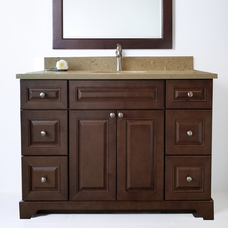 Red Barrel Studio® Virgile 43" Single Bathroom Vanity Base Only ...